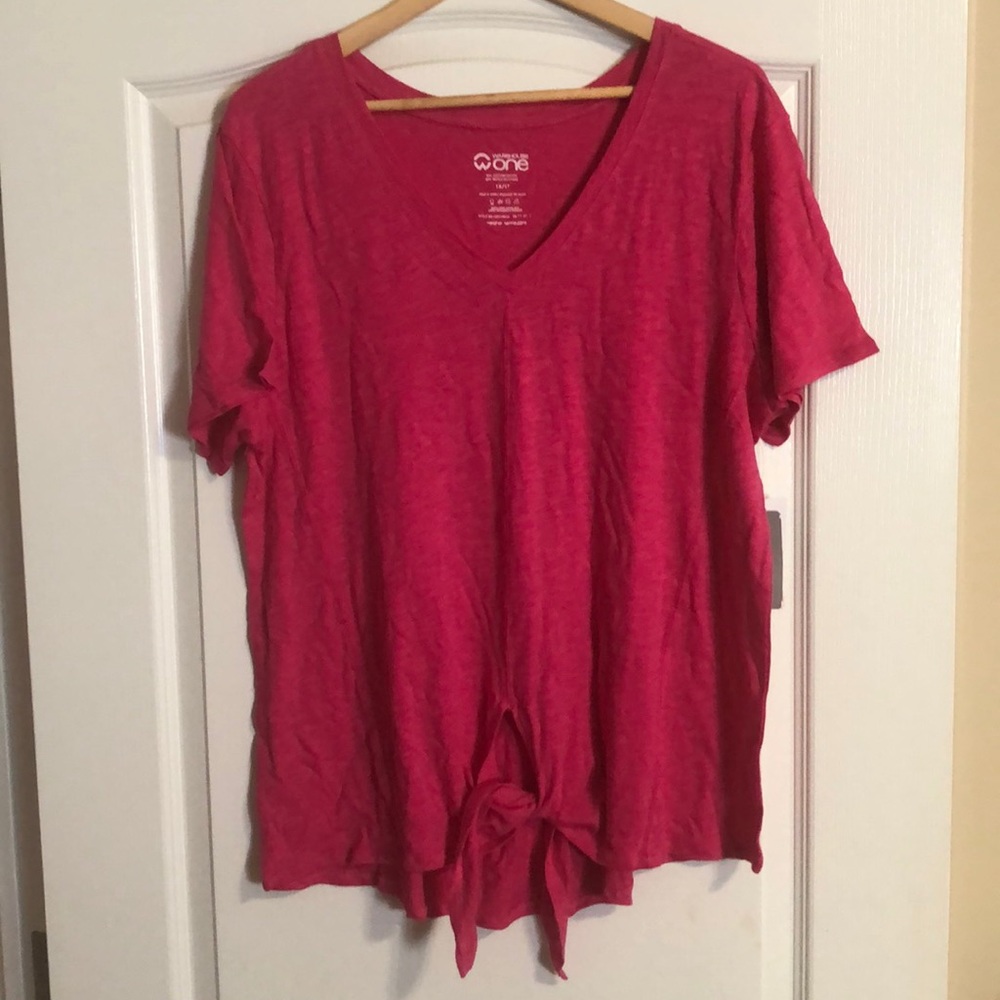 Tie Front Tee